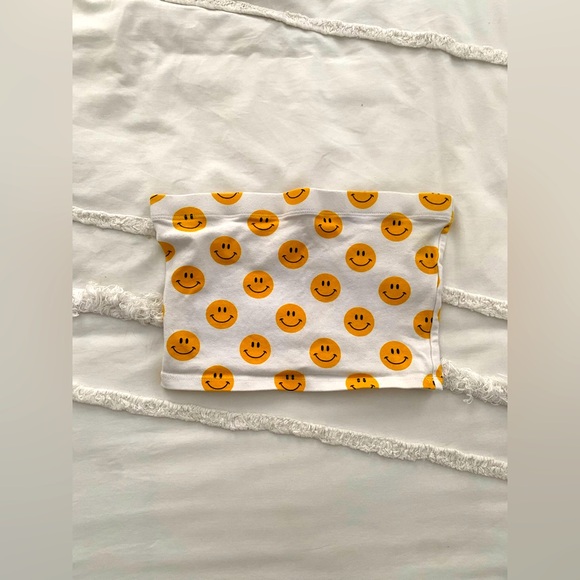 Smiley Face Tube Top - Picture 2 of 4